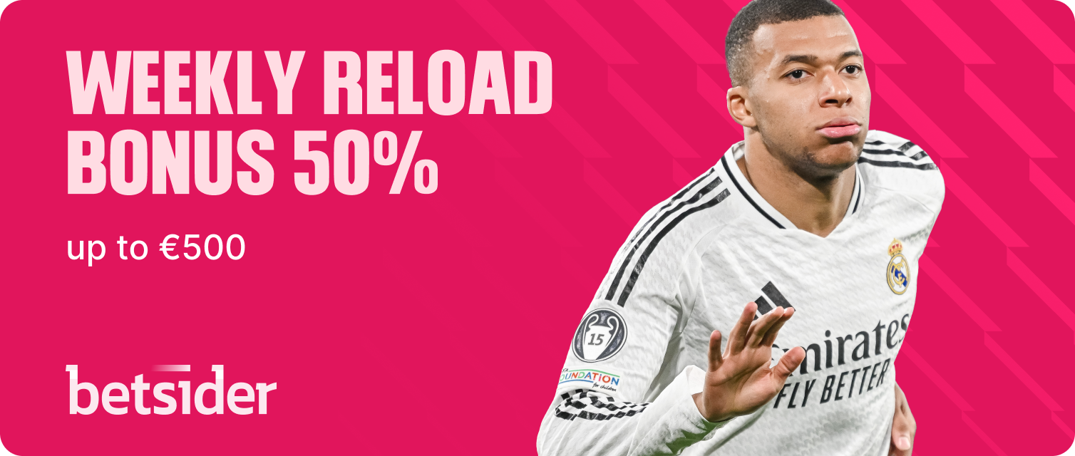 Betsider Mobile Bonus